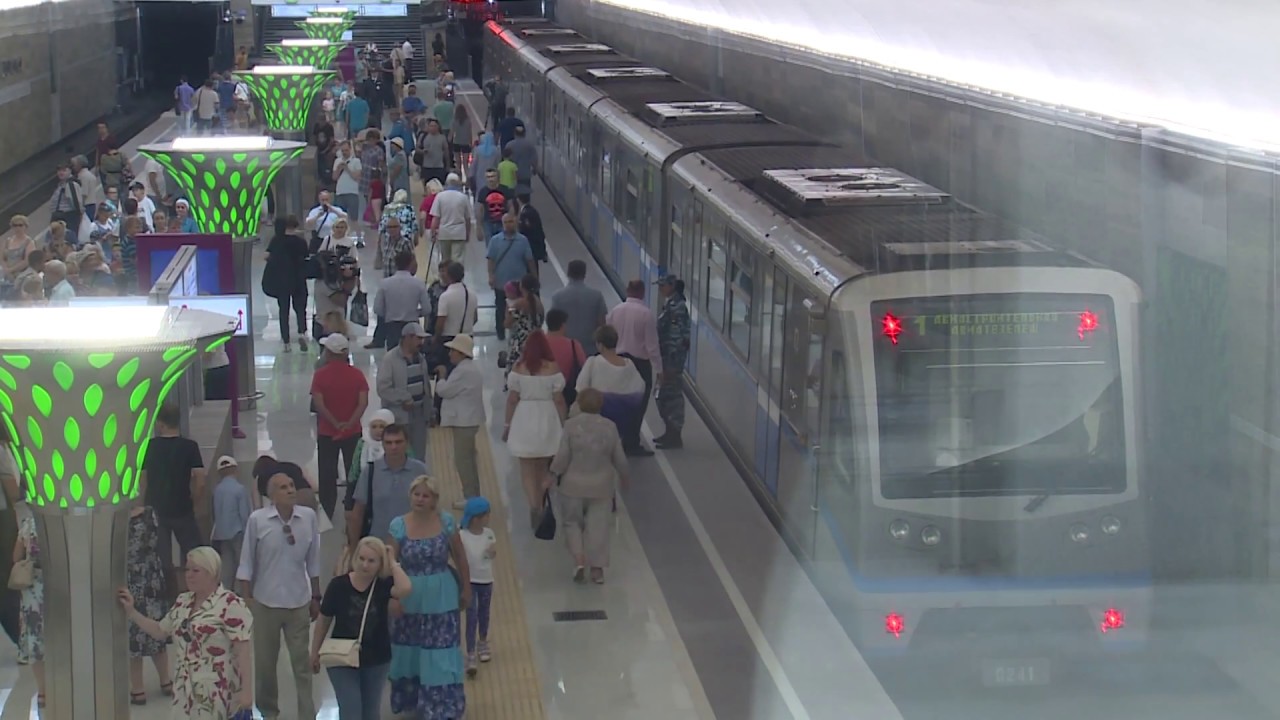 В Казани открылась станция метро 