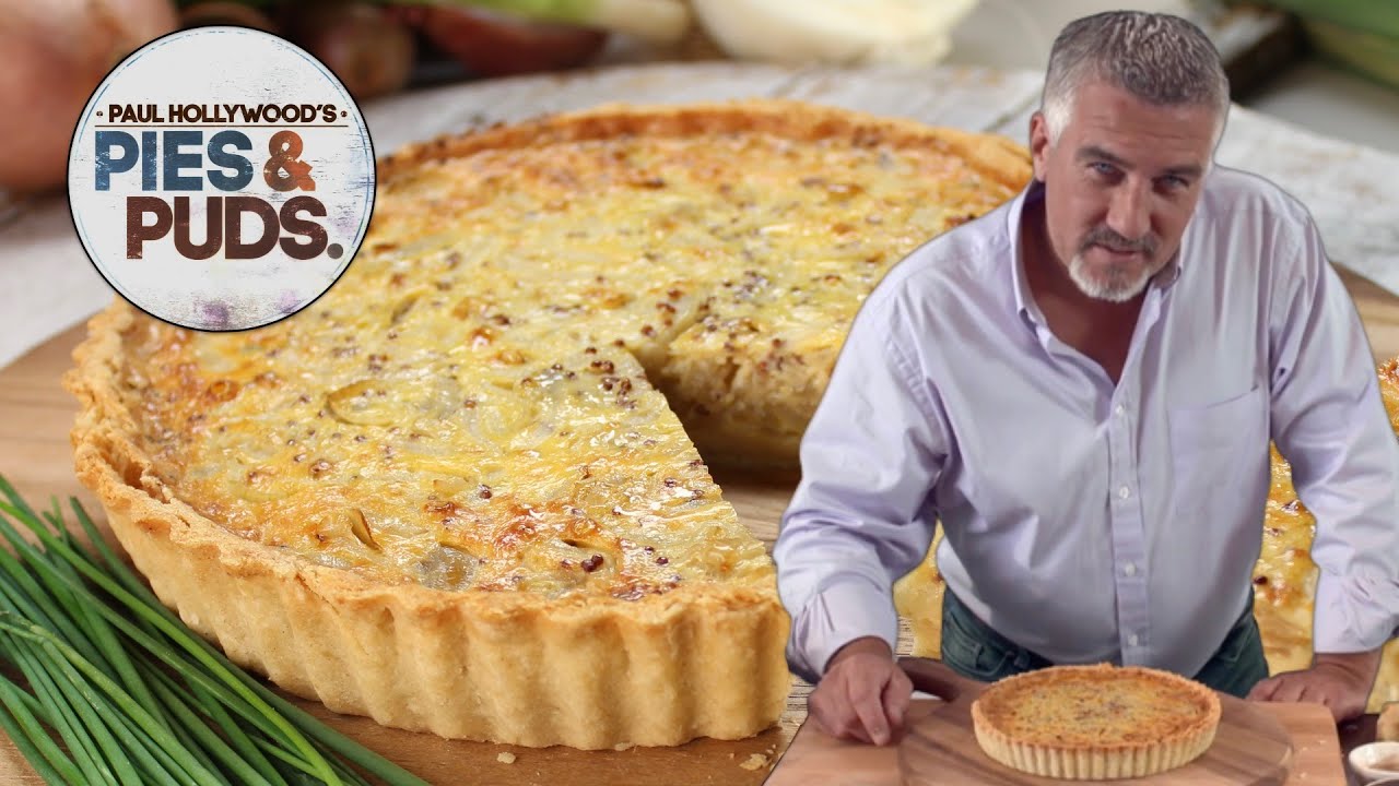 Как испечь вкусный пирог с шалотом, луком и шнитт-луком | Пироги и пудинги Пола Голливуда