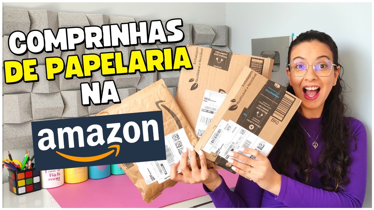 Comprinhas de Material Escolar na Amazon! Vale a Pena?!