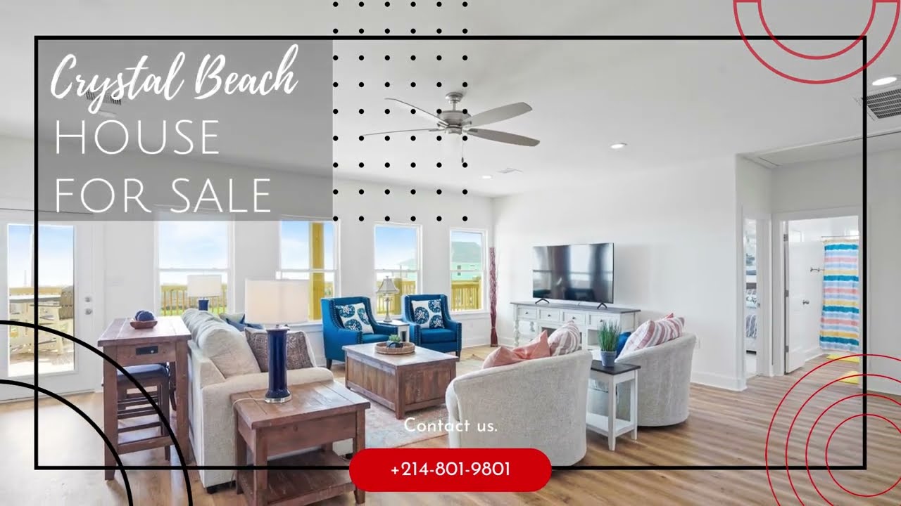 Beach House for Sale in Crystal Beach