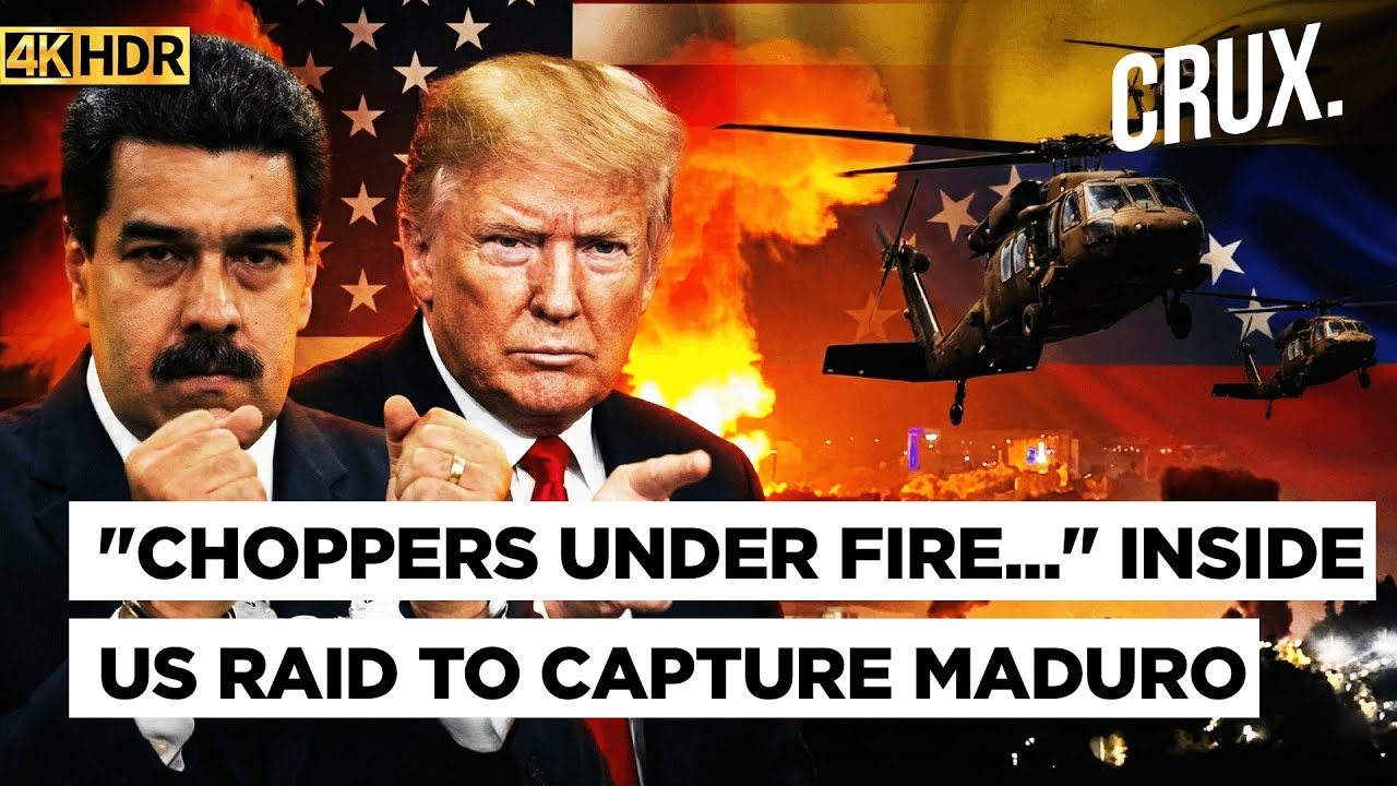 US Chopper 'Hit' During Venezuela Raid, Caracas Strikes Kill 40, Trump Coins &ldquo;Don-roe Doctrine&rdquo; | 4K