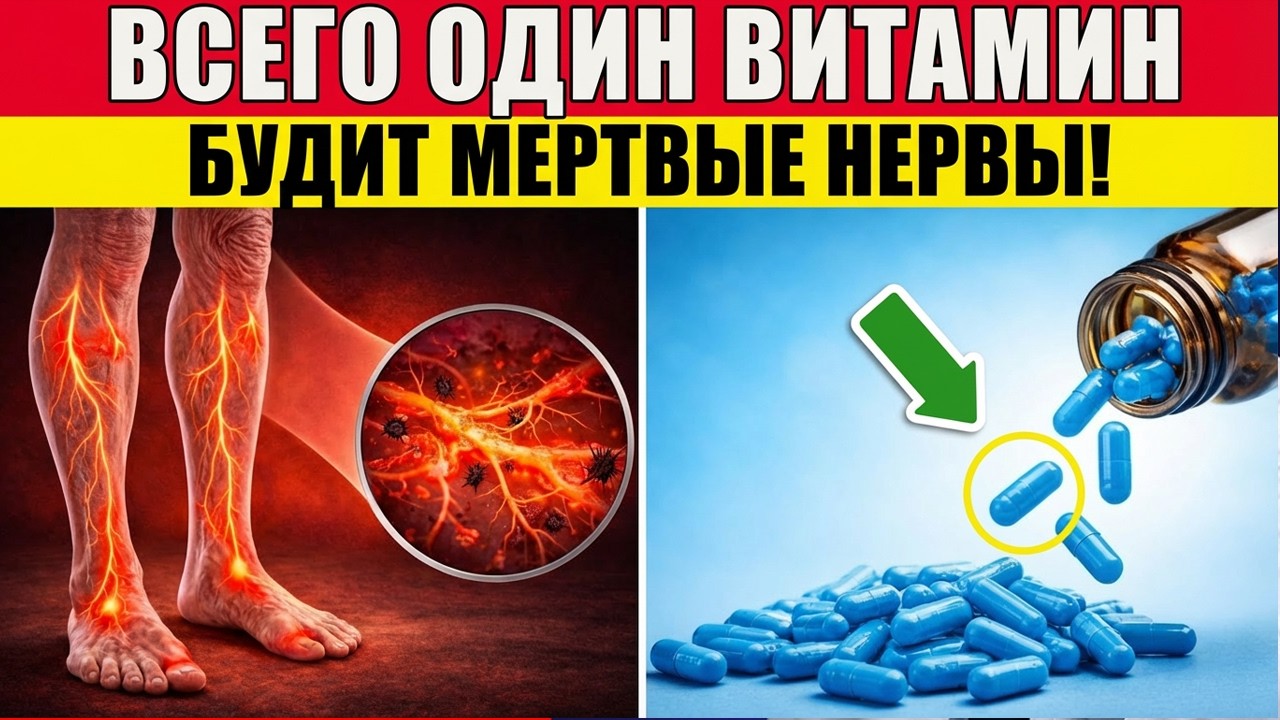 Этот витамин восстановил нервные клетки за 14 дней после 60 лет | Советы для здоровья пожилых