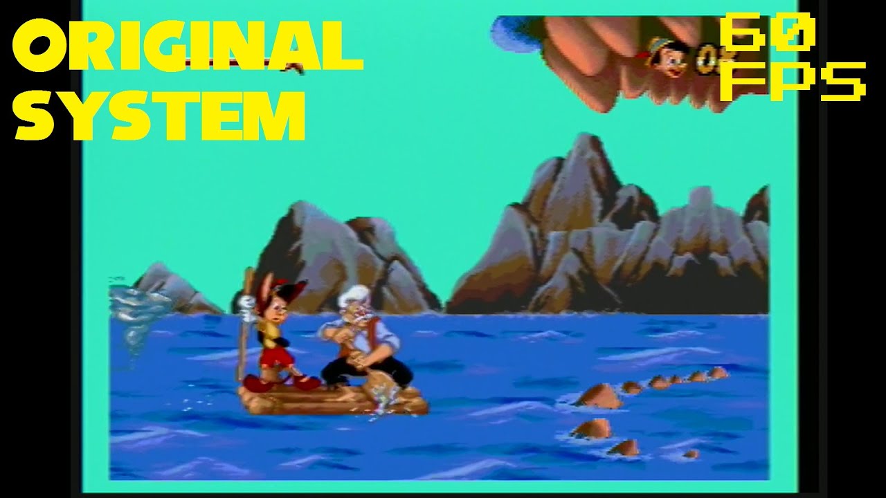 9. (60 FPS Genesis) Escape from Monstro - Disney's Pinocchio