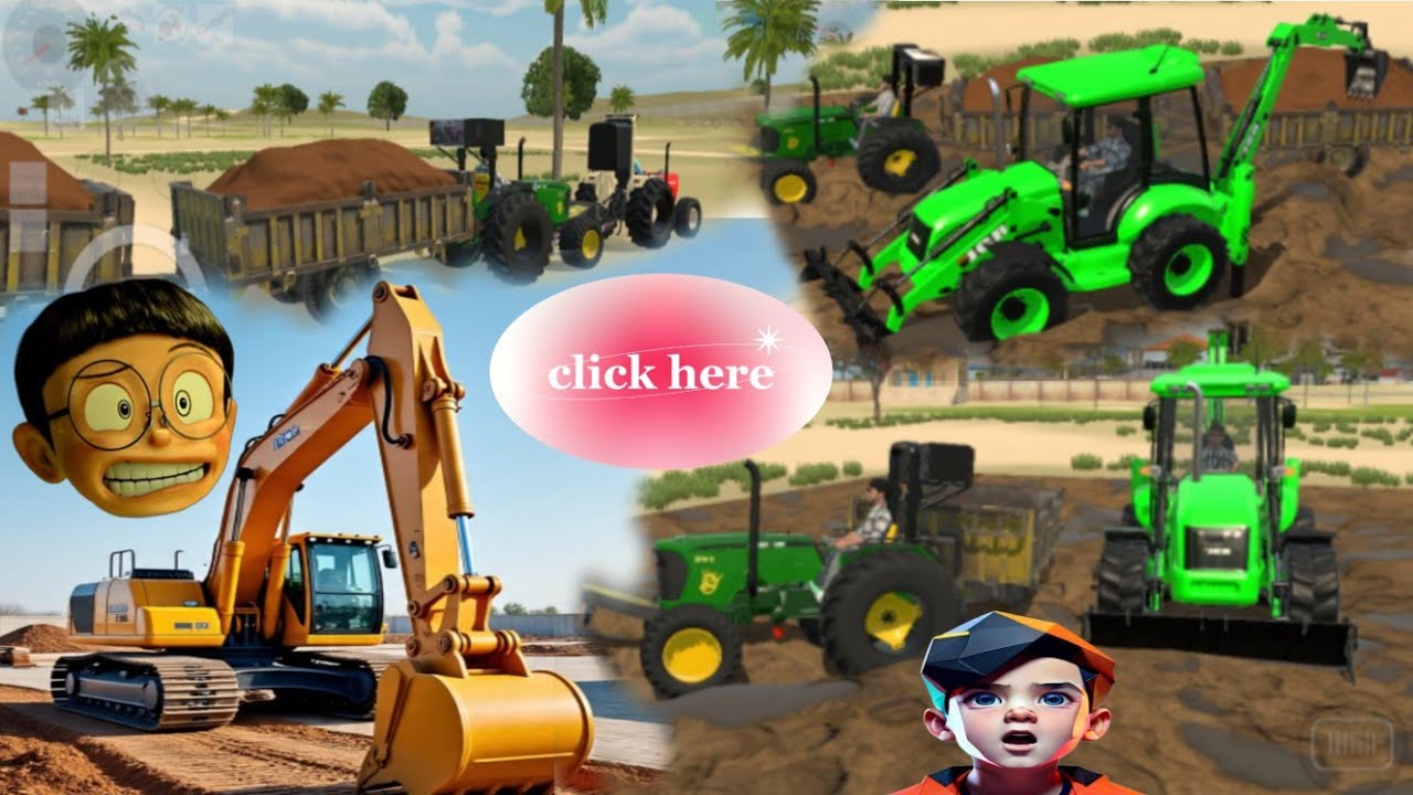 🛑 Drive JCB 💪 loading trolley tractor video stunt #viralvideo #wordcup2026 #uk07rider