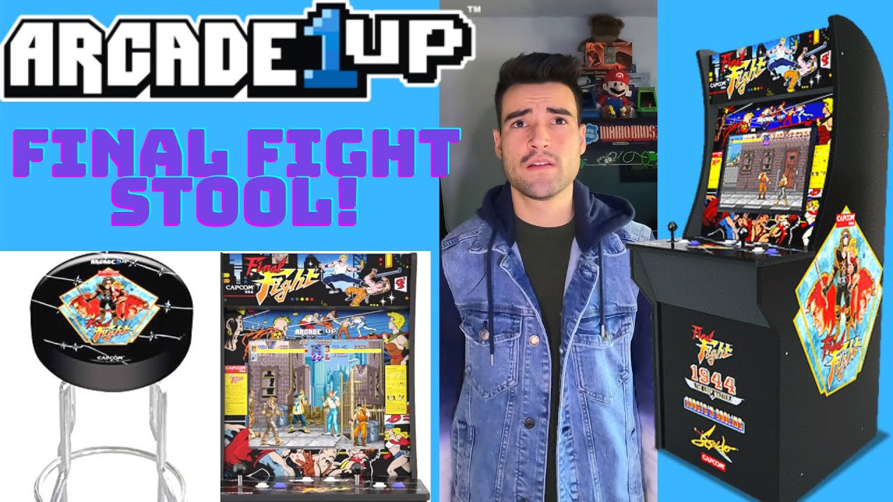 ARCADE1UP FINAL FIGHT STOOL