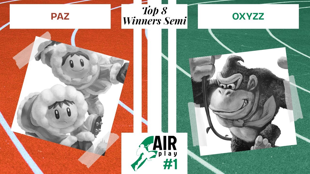 F'Air-Play - Paz (Ice Climbers) vs Oxyzz (Donkey Kong) - Top 8 Winners Semi