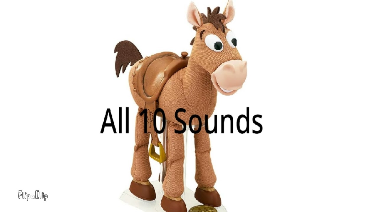 Toy Story Signature Collection Woody's Horse Bullseye [All 10-Sounds] Audio Only [READ DESCRIPTION]