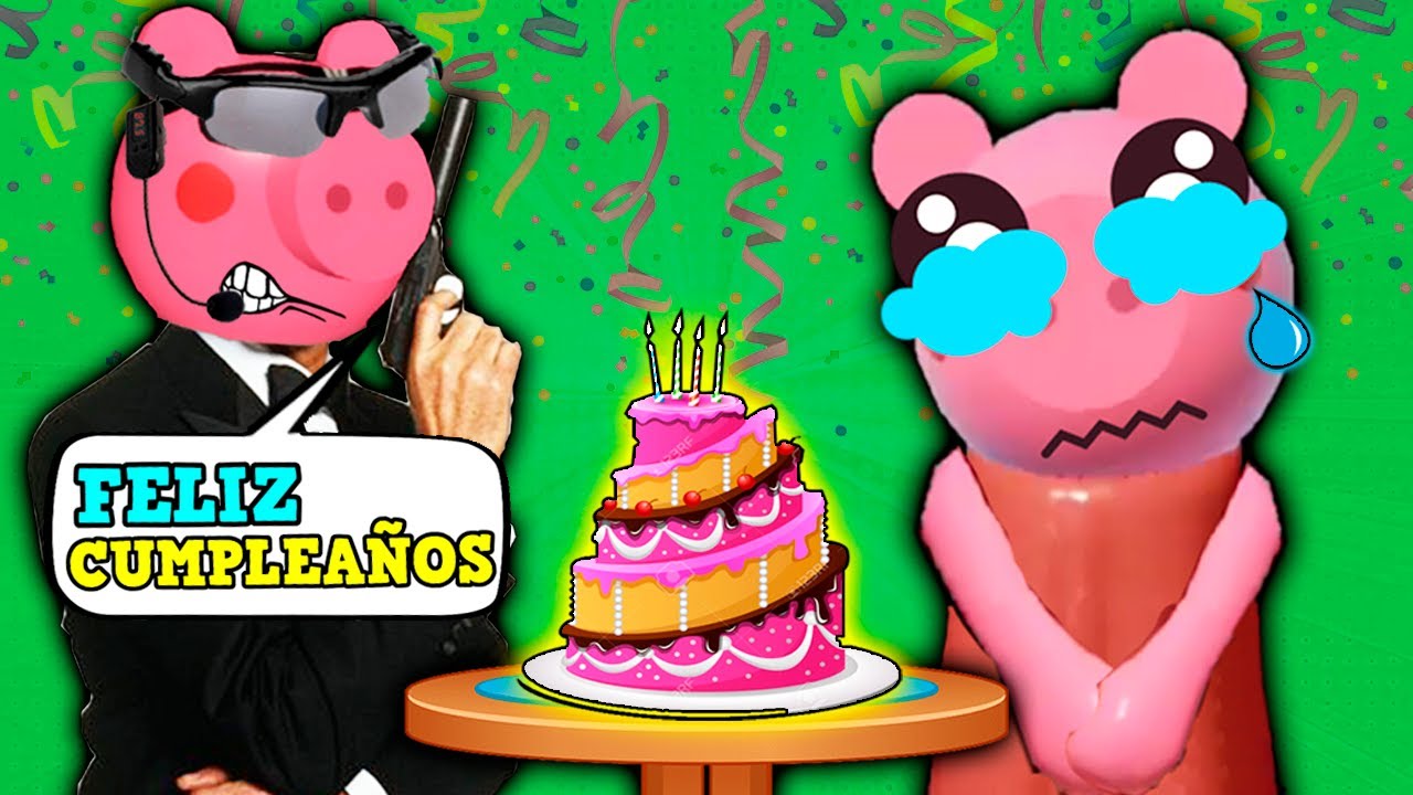 🎂 EL CUMPLEAÑOS de PIGGY  🐷 DON PENARDO ESPIA y Rapero MOMENTOS DIVERTIDOS en PIGGY ROBLOX 😝