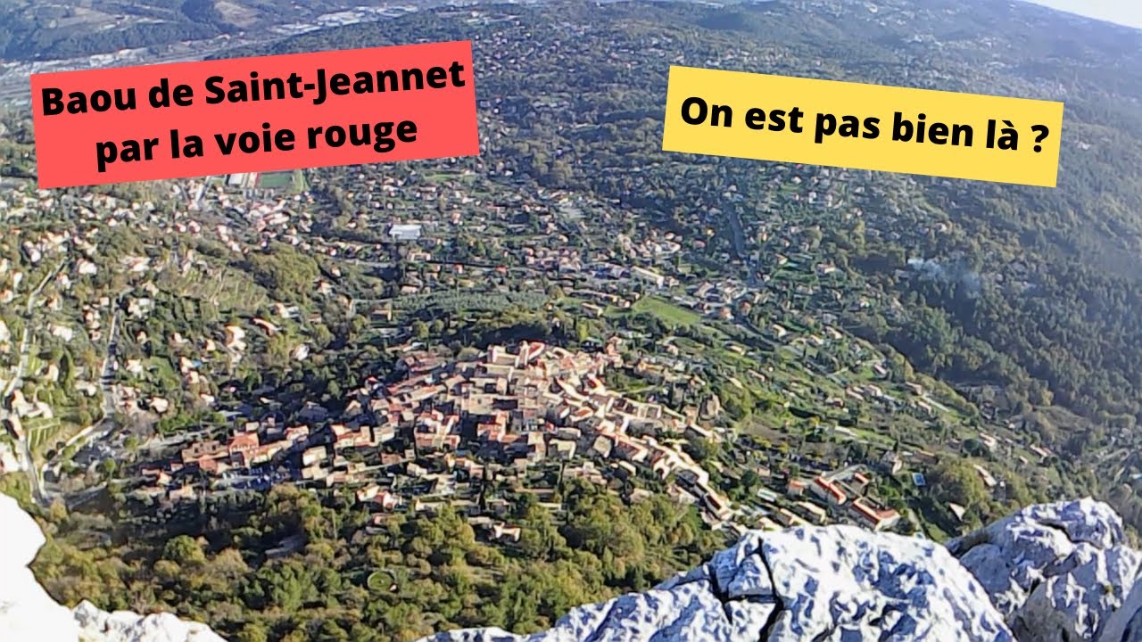 Baou de Saint Jeannet par la Voie Rouge ( CROSSTOUR CT 8500 1080p 60fps )