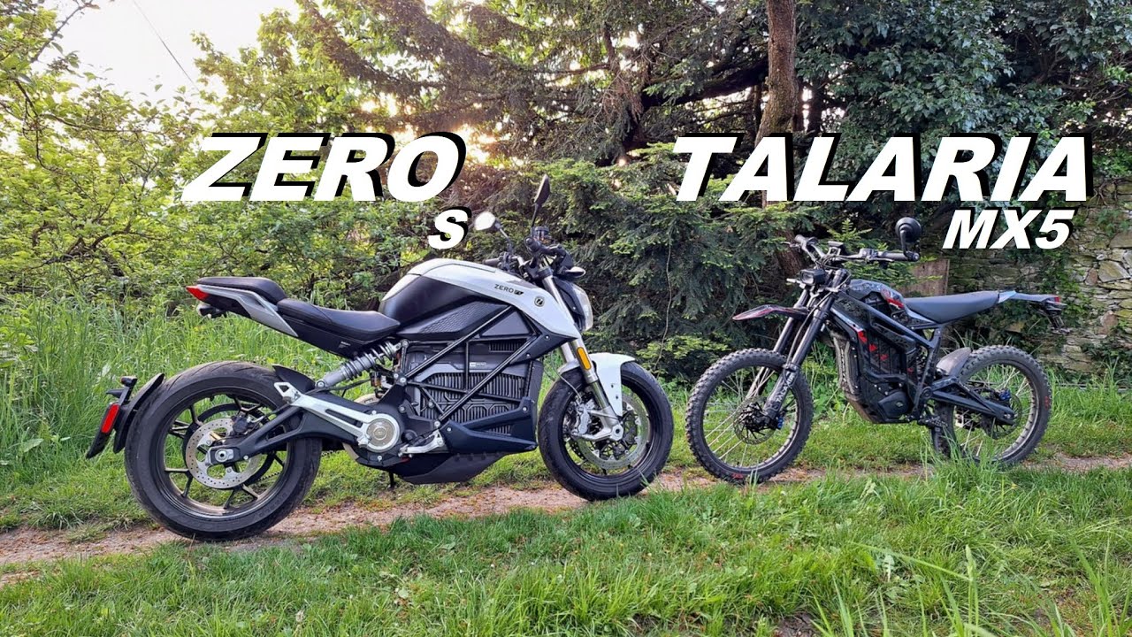Zero S a Talaria Sting Pro - Výlet a Trať