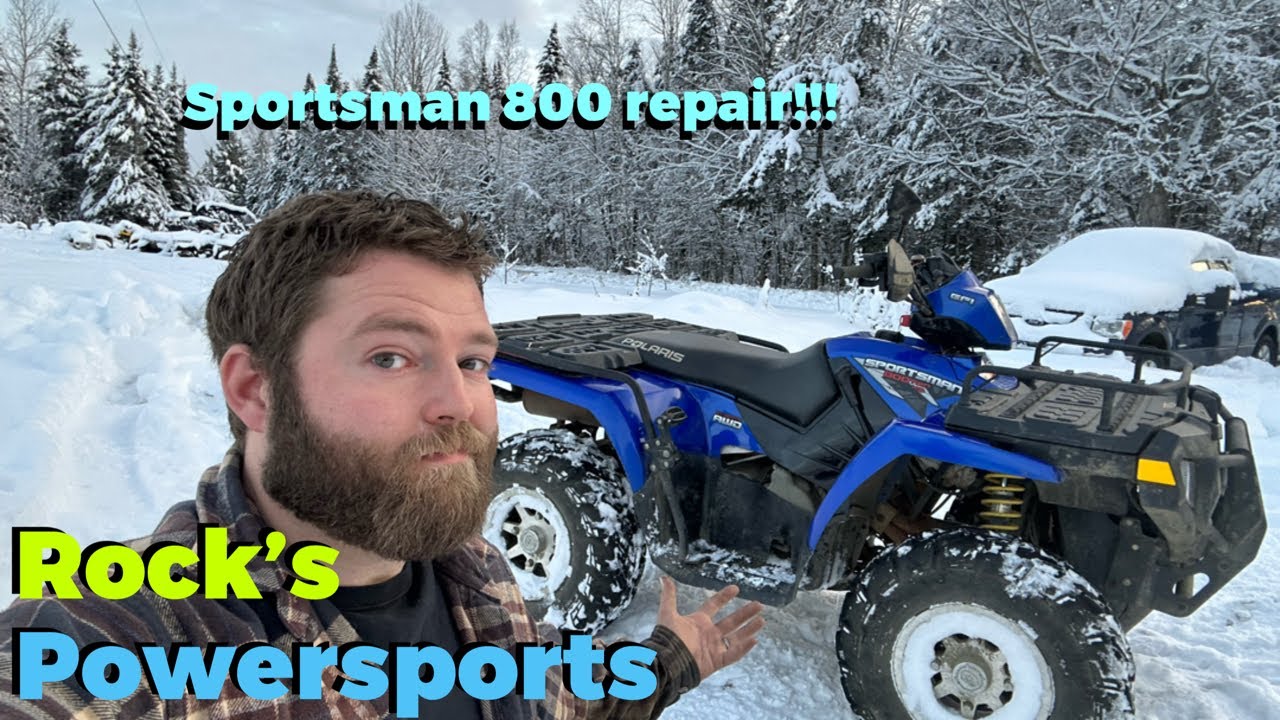 Ремонт и полное обслуживание Polaris Sportsman 800.