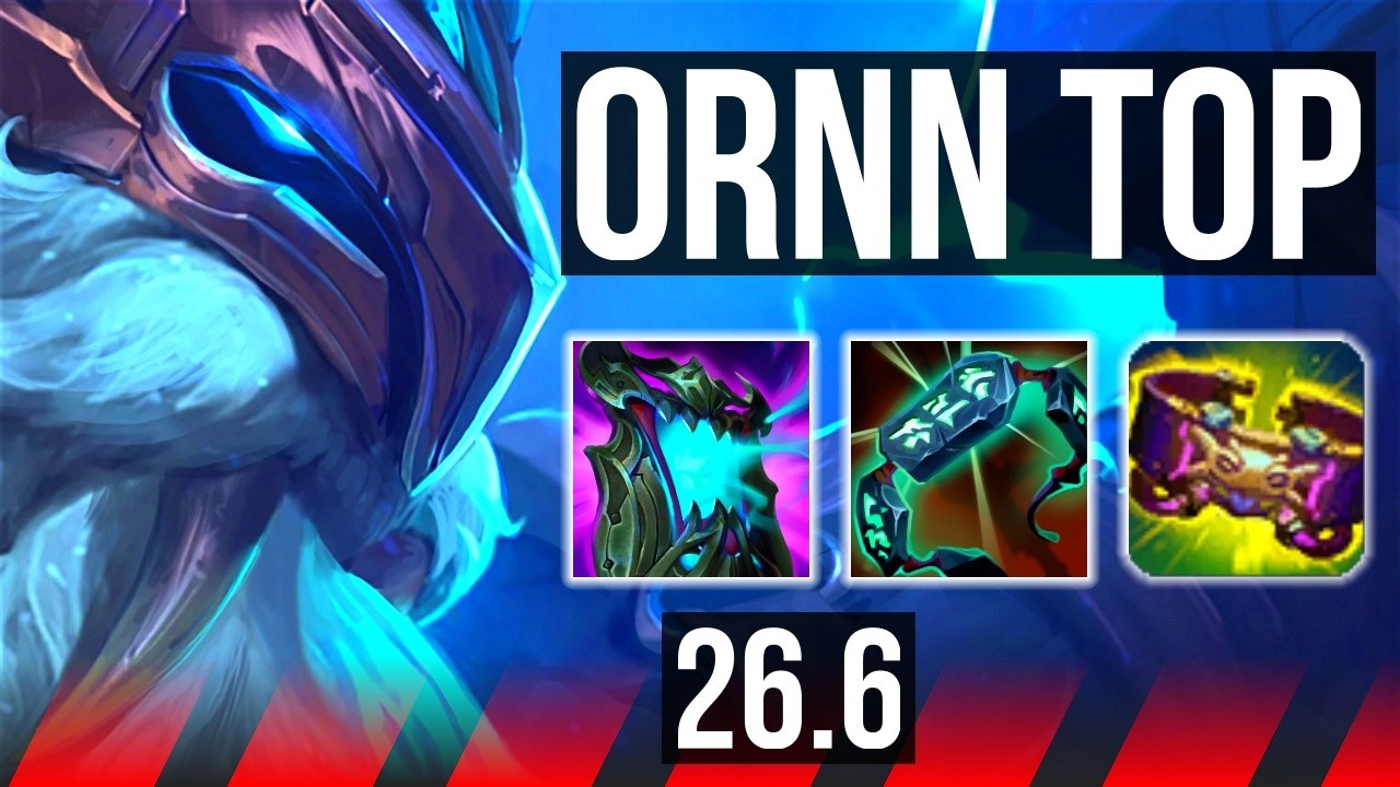 ORNN vs SETT (TOP) | Good KDA: 10/1/12 | EUW Diamond | 26.6