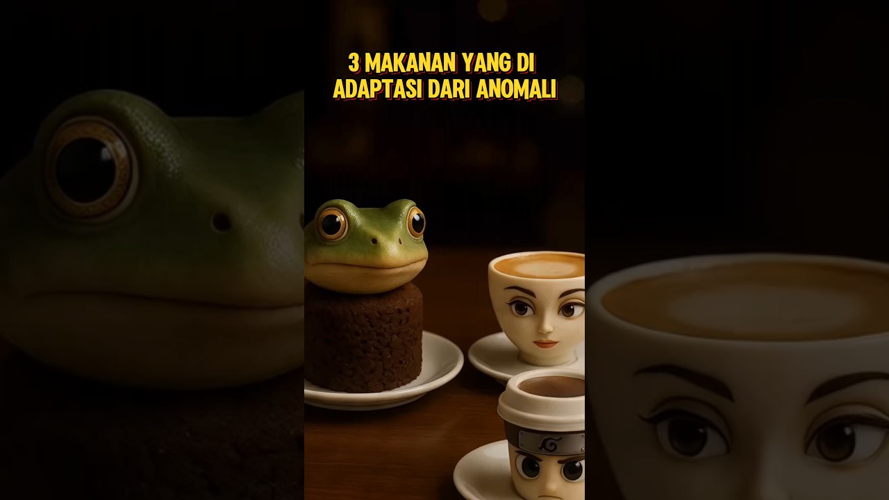 3 Makanan Yang Di Adaptasi Dari Anomali‼️😱