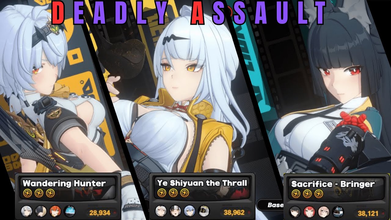 [ZZZ] 2.4 Deadly Assault -  S0 Anby | Yi Xuan | Miyabi