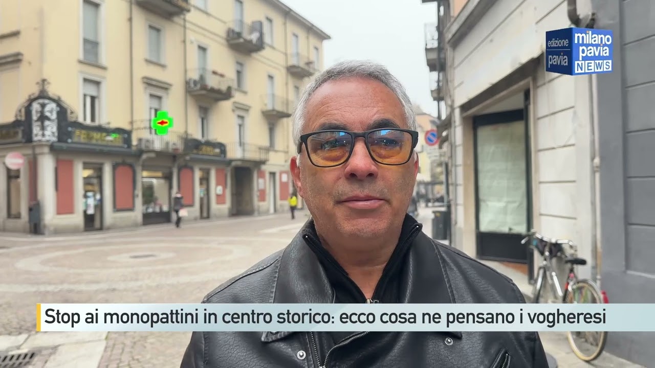 Stop ai monopattini elettrici nel centro storico: ecco cosa ne pensano i vogheresi