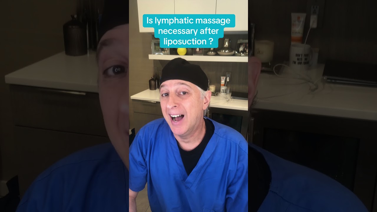 Is lymphatic massage necessary after liposuction?