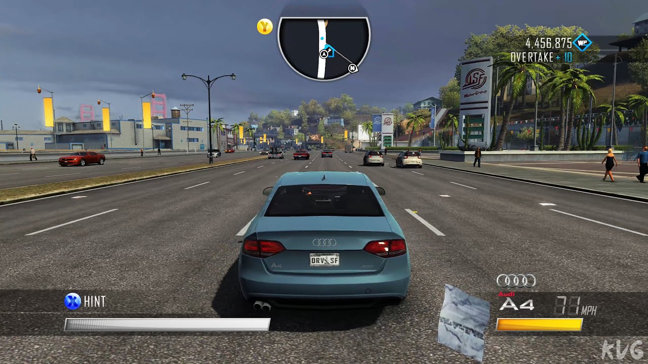 Driver San Francisco - Audi A4 2.0 TFSI - Open World Free Roam Gameplay (PC UHD) [4K60FPS]