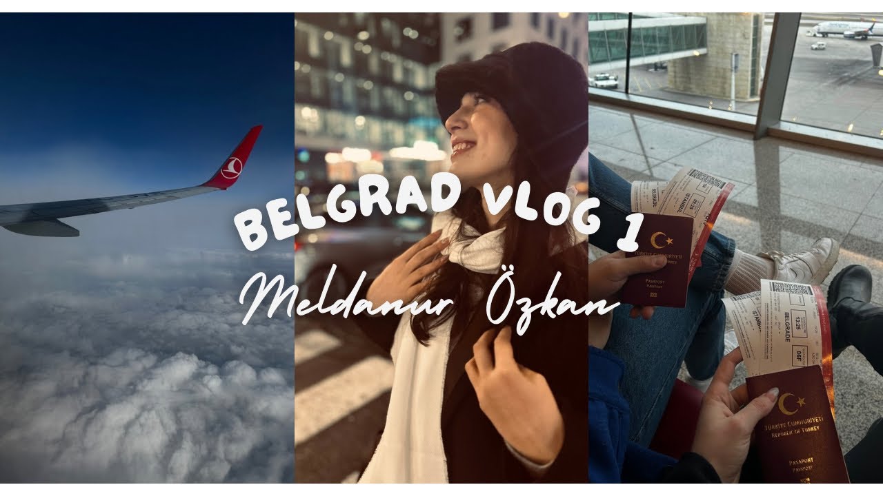 BELGRAD VLOG🇷🇸| uçak yolculuğu, Belgrad’a nasıl gittik,majstor i margarita🍕otel oda turu🏨