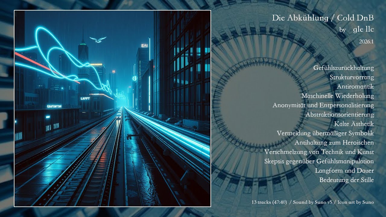gle llc - Die Abkühlung / Cold DnB　***AI MUSIC ALBUM