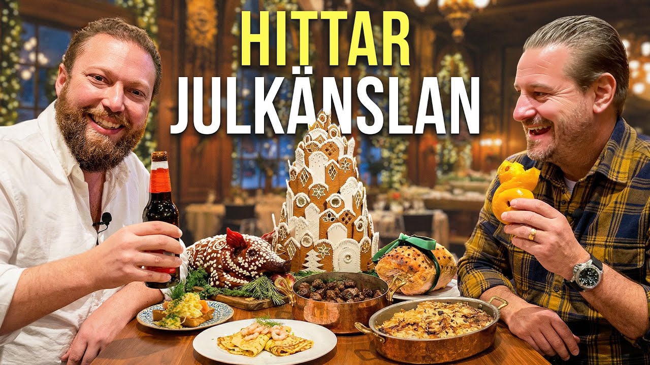 JULSKÄNSLAN DU LETAT EFTER | STOCKHOLMS BÄSTA JULBORD | ROY NADER