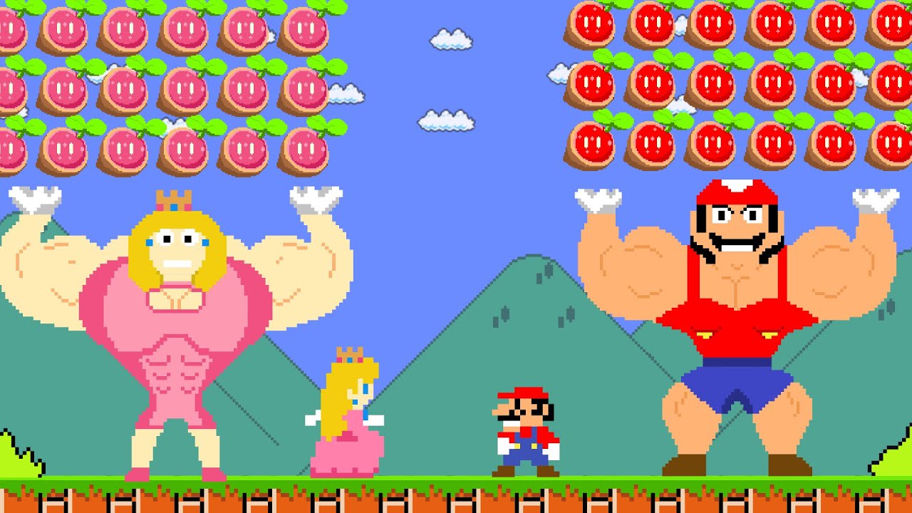 Mario and Peach Grow STRONGER with Every Seed