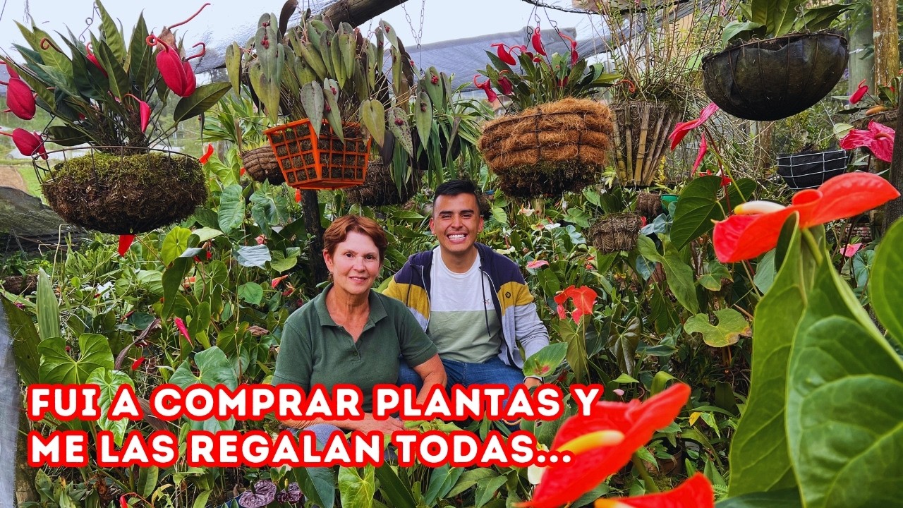 TOUR por JARDÍN solo a ver FLORES, fui a comprar PLANTAS a una suscriptora, SALE MUY BIEN… |AP