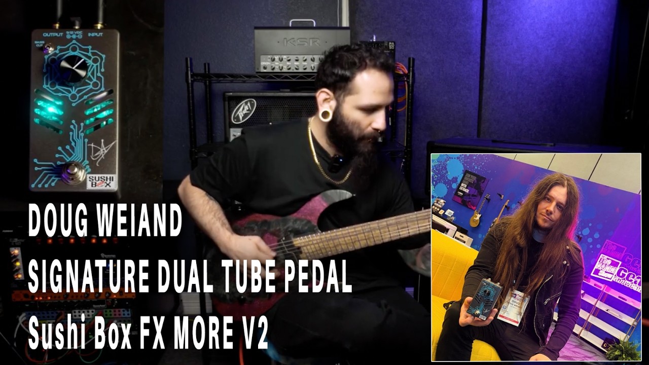 Doug Weiand's Signature pedal - MORE V2 Dual Tube Harmonic Enhancer Demo