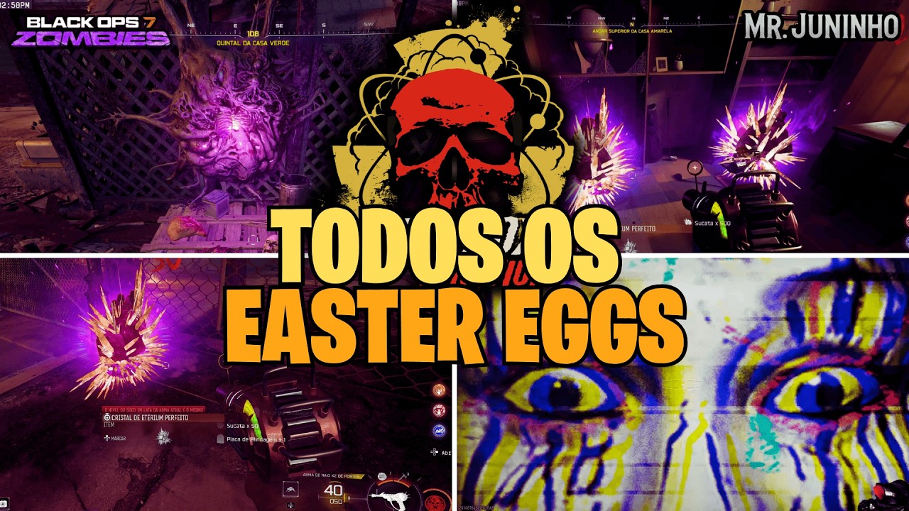 All Side Easter Eggs from Paradox Junction (All Secrets and Upgrades Free) BO7 Zombies