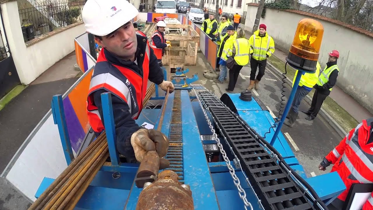 réhabilitation des canalisations d'eau potable