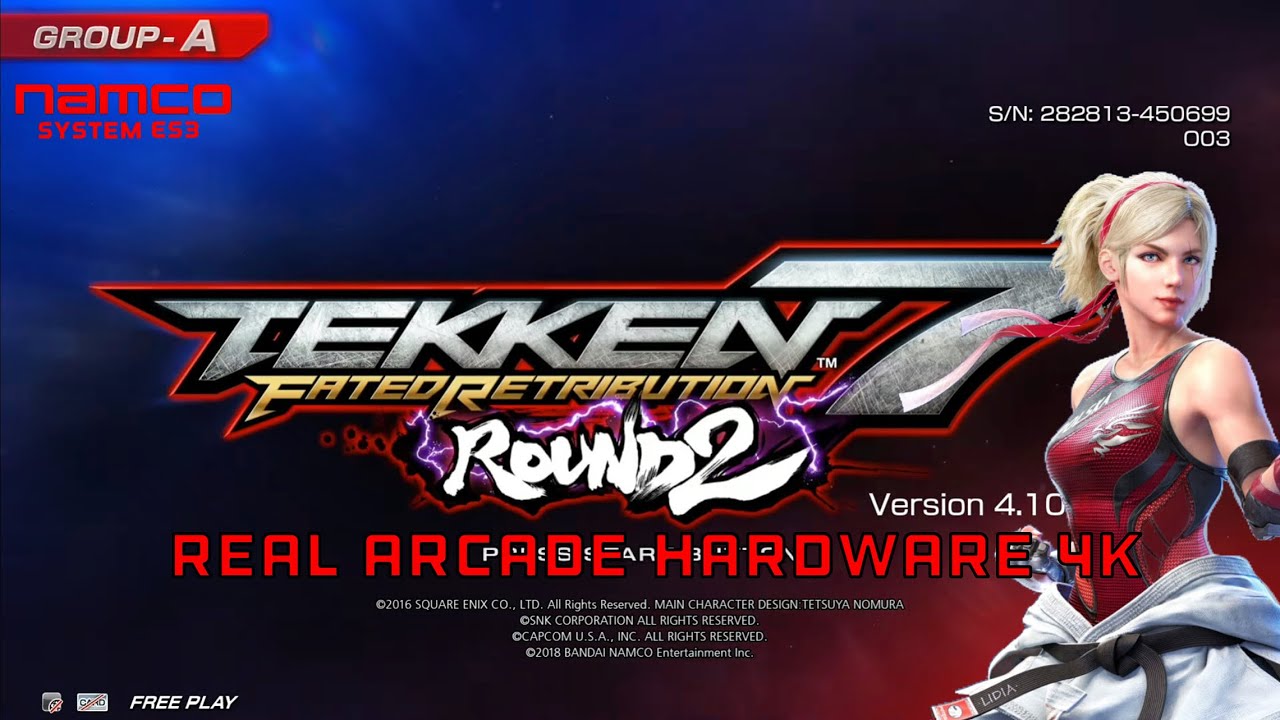 Tekken 7 Fated Retribution - Round 2 Ver.4.10 Lidia Sobieska Namco System ES3