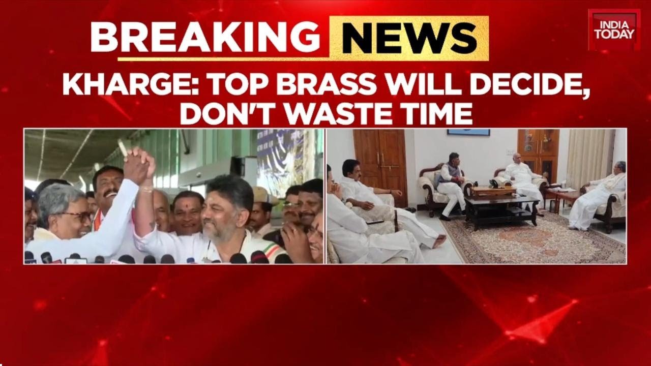 Karnataka Power Tussle: High Command Will Decide, Says Congress President Mallikarjun Kharge