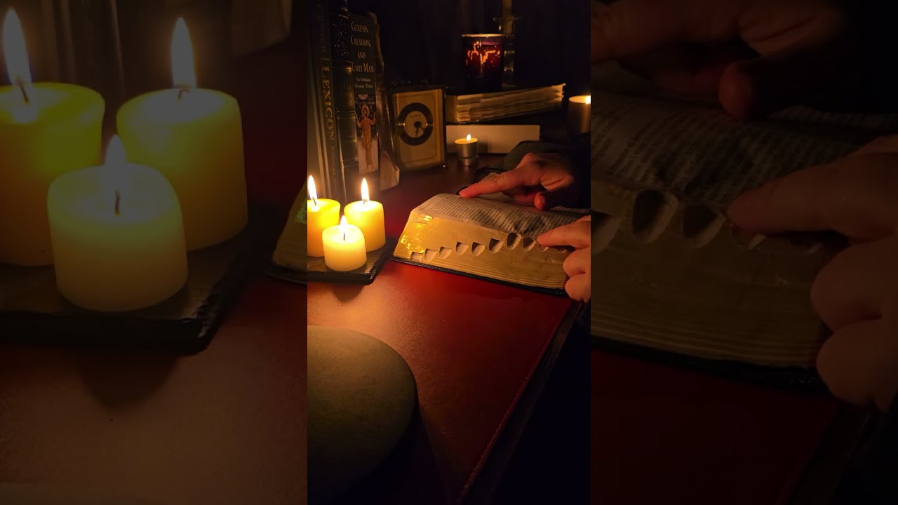 Cornish Cottage ASMR | Quiet Note Taking by Candlelight