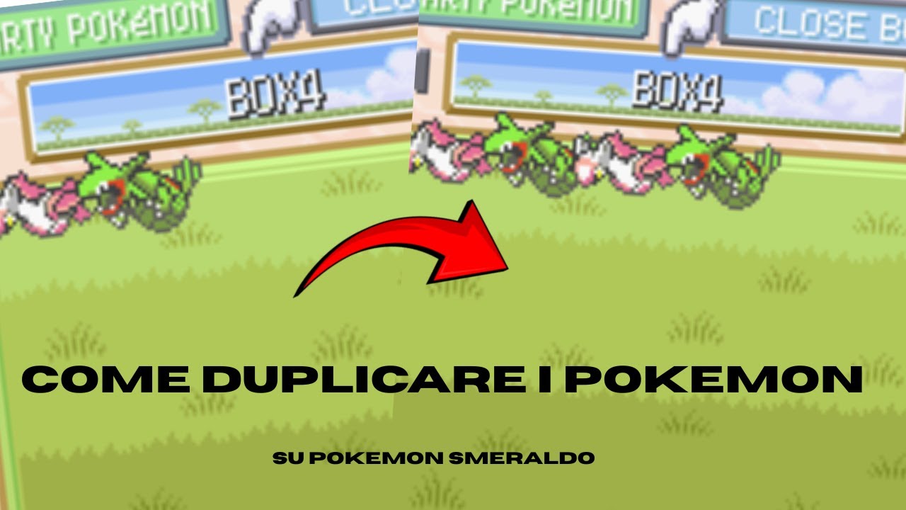Come DUPLICARE i POKEMON con questo GLITCH - Pokemon Smeraldo