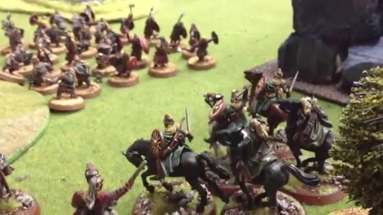 Hobbit SBG Battle Report - First Age Subscriber Dwarves vs GBHL James Rohan