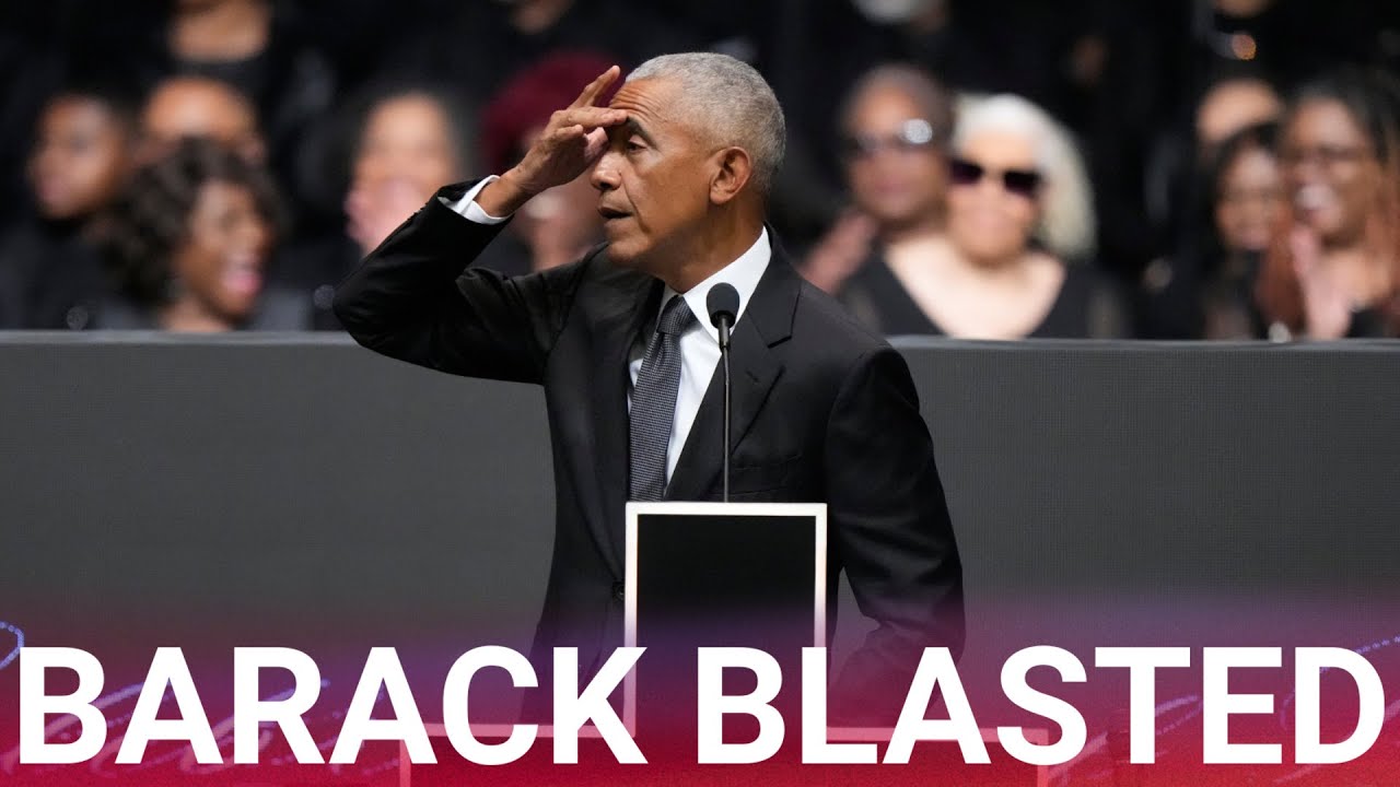 Trump brutally tears into Barack Obama for politicising Jesse Jackson's funeral