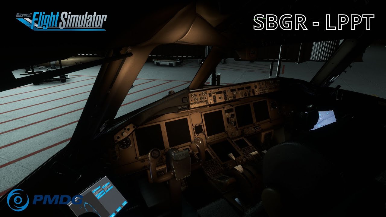 🔴 MSFS2020 🛫 GUARULHOS 🛬 LISBOA - B777 PMDG PXN-2113 PRO 🔴