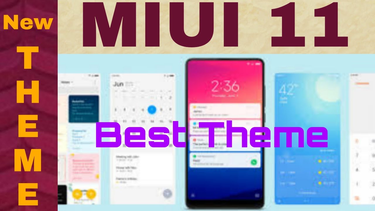 MIUI 11 THEME FOR MIUI 10