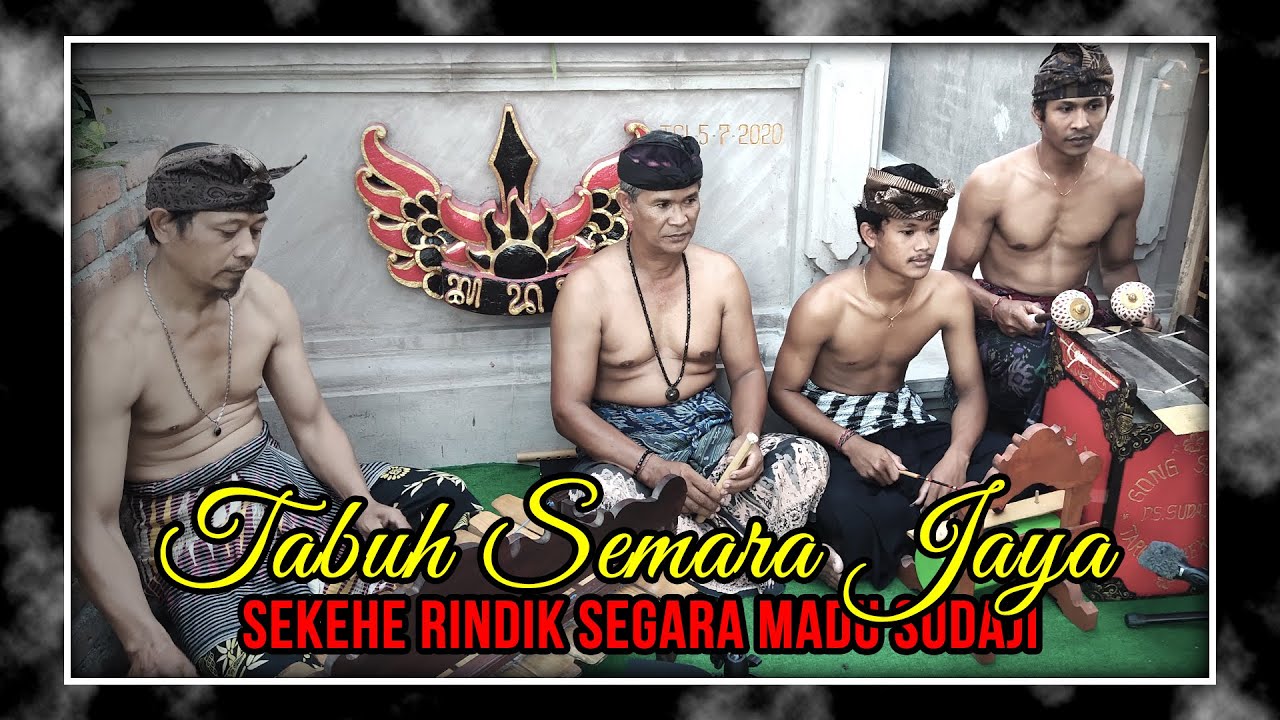 Tabuh Semara Jaya - Sekehe Rindik Segara Madu - Rindik Tunggal Panggul Telu Desa Sudaji