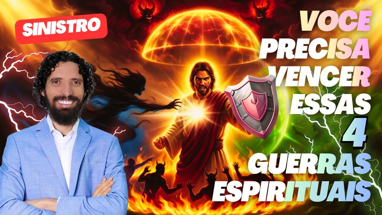 Você Precisa Vencer ESSAS 4 Guerras Espirituais | Ap. Robson Martins