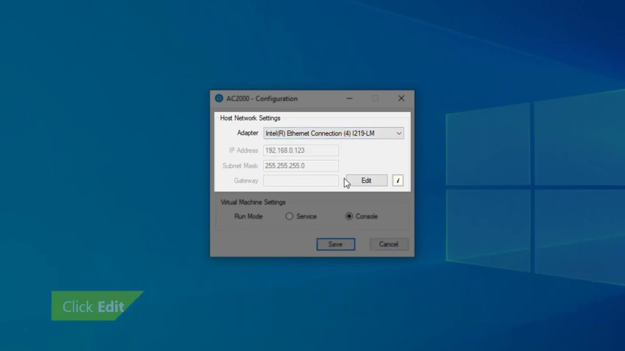 Configuring AC2000 Lite Controller