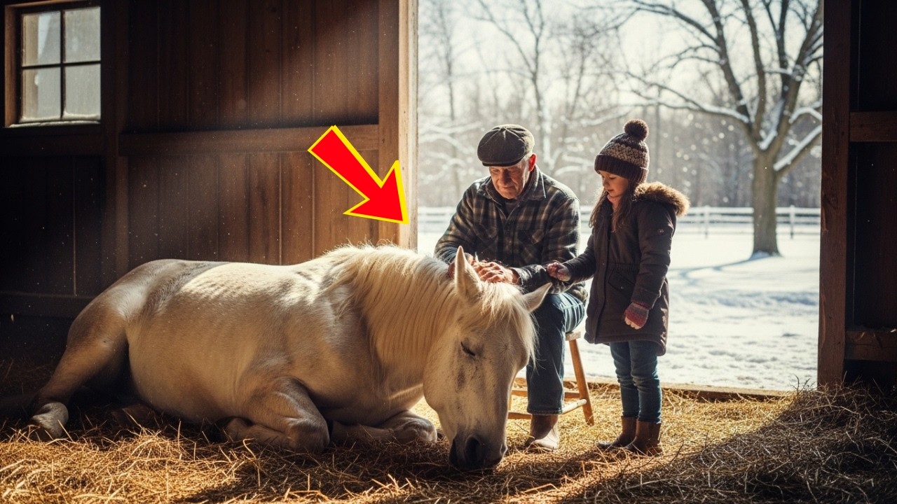 Niemand wollte dieses alte Pferd… Bis ein Veteran das Halfter genauer ansah