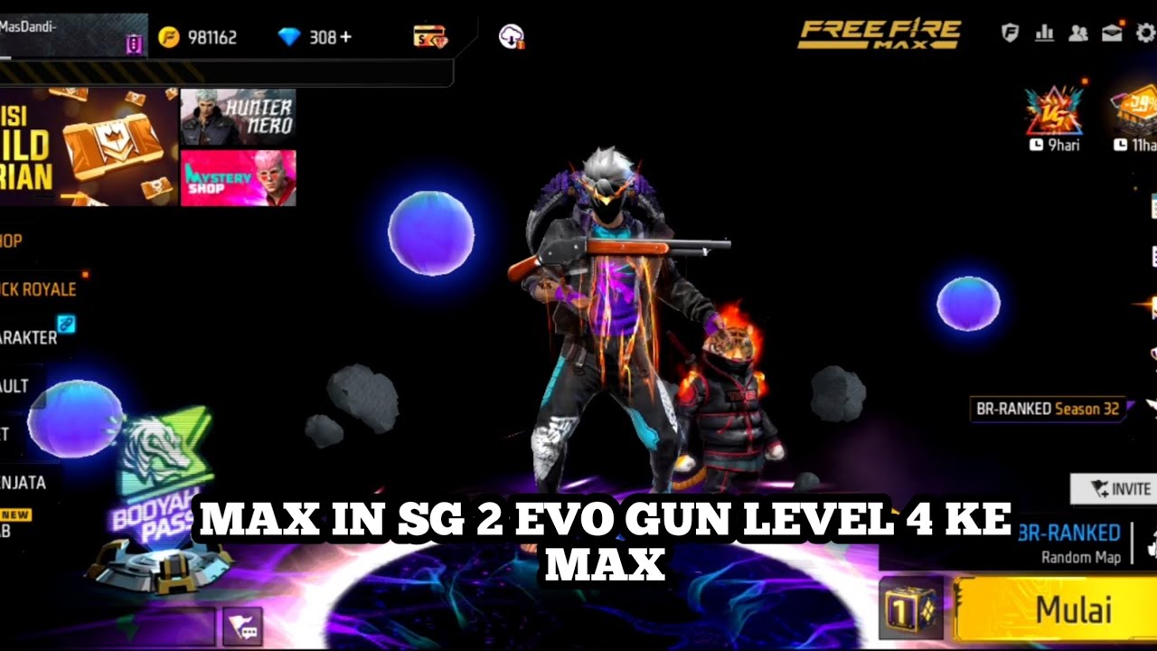 MAX IN SG 2 EVO GUN LEVEL 4 KE MAXX!!