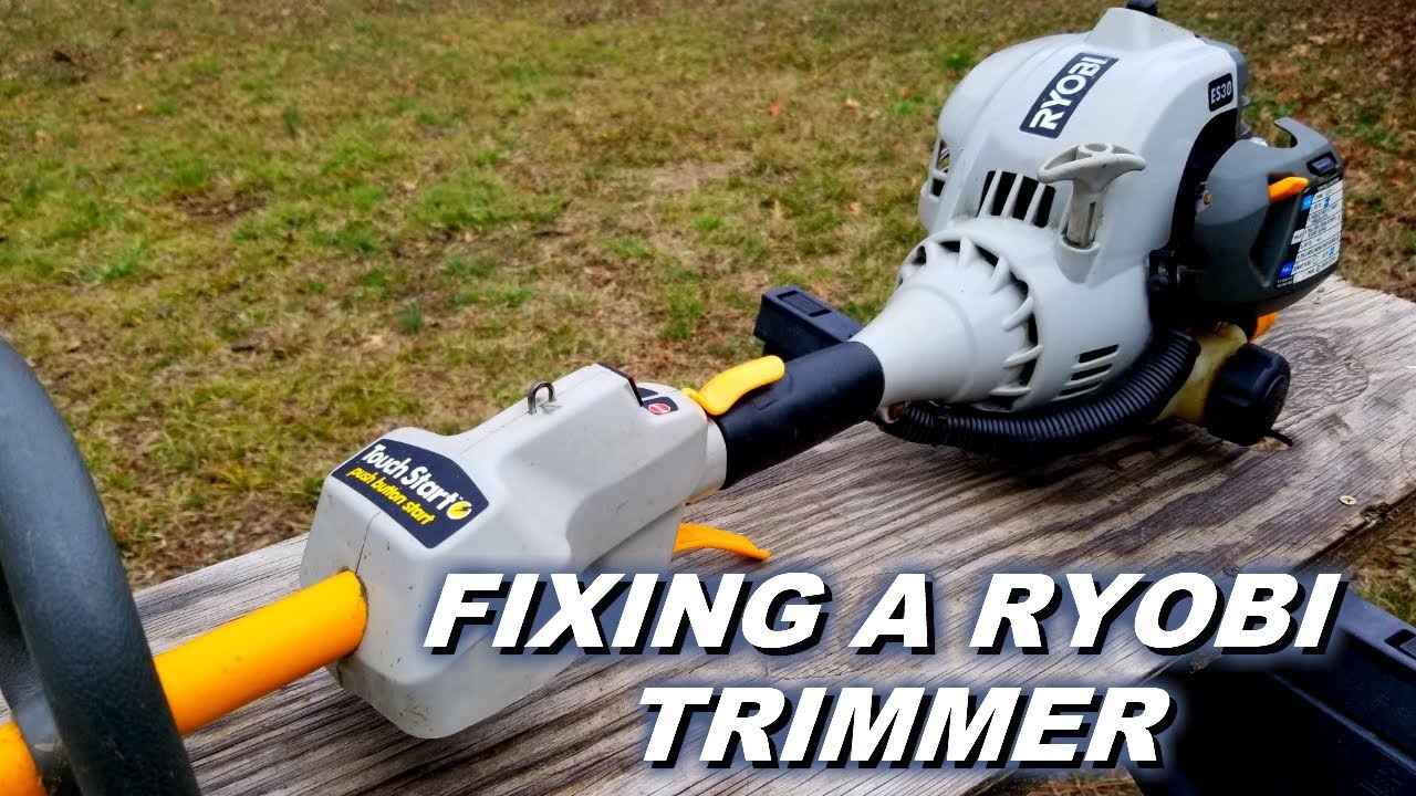 Fixing a Ryobi trimmer that doesn't work.