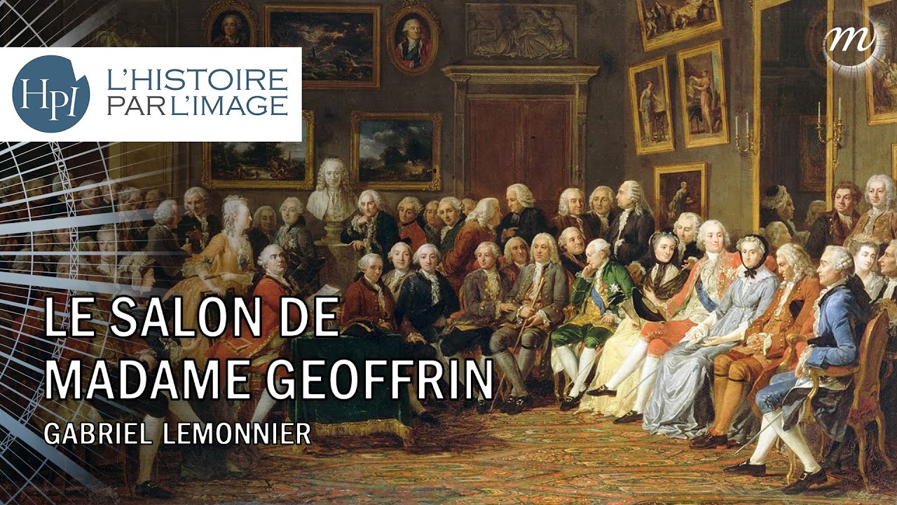 L'HISTOIRE PAR L'IMAGE | Les salons litt&eacute;raires au XVIIIe si&egrave;cle