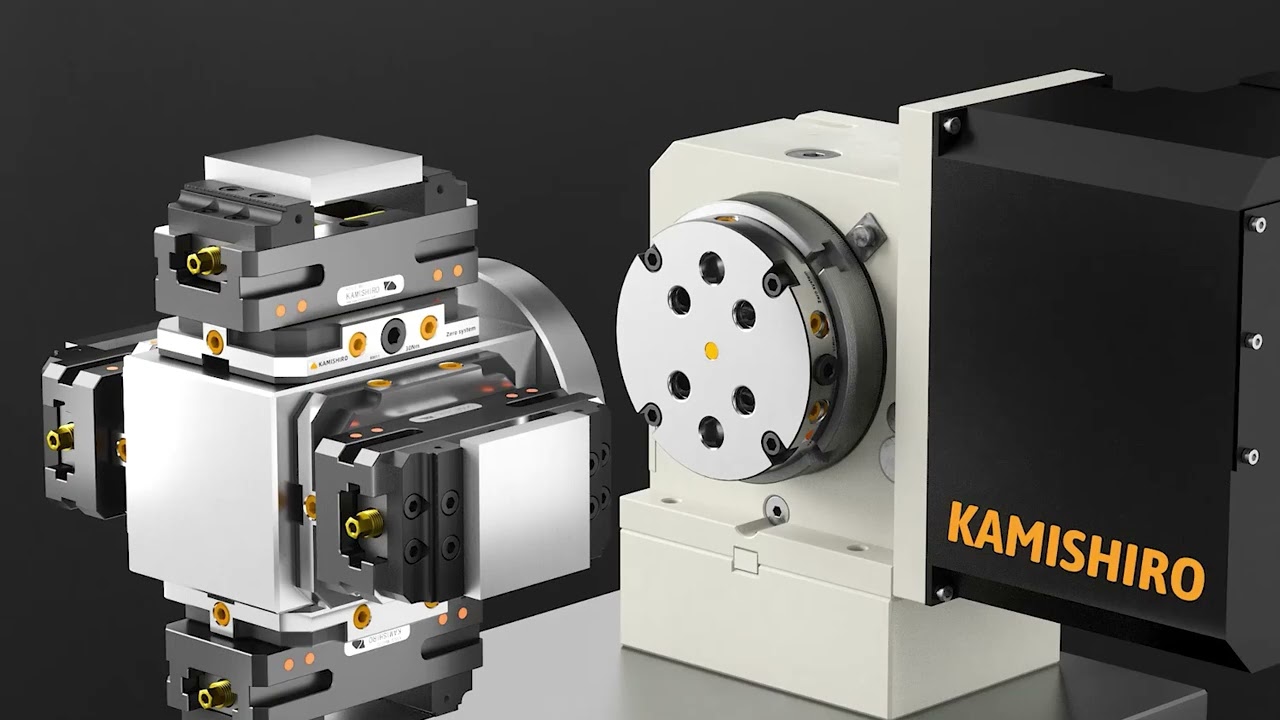 Kamishiro Zero Point Clamping System CNC Workholding 5 axis Milling Tools Machining Quick-Change