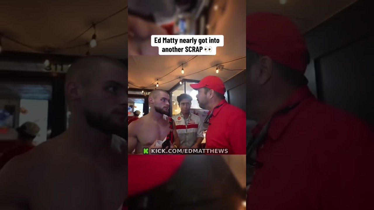 Ed Matty nearly got into a SCRAP 