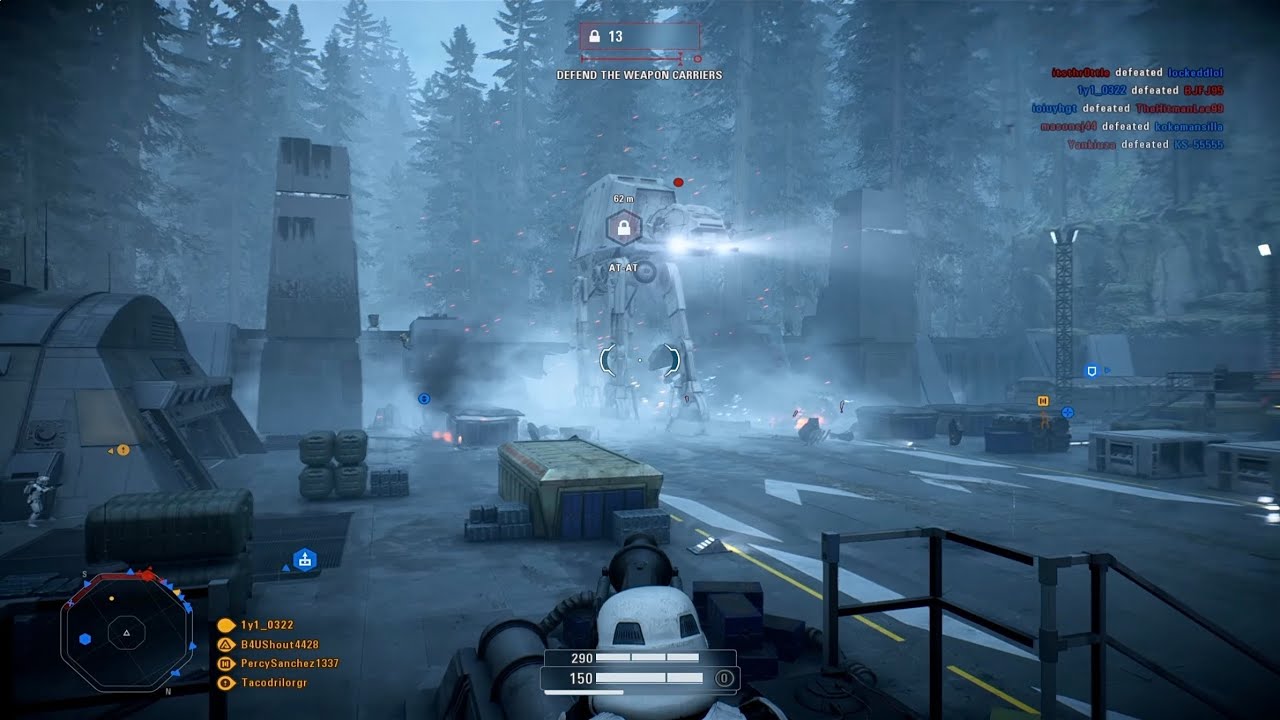 Star Wars Battlefront 2: Galactic Assault Gameplay | Endor