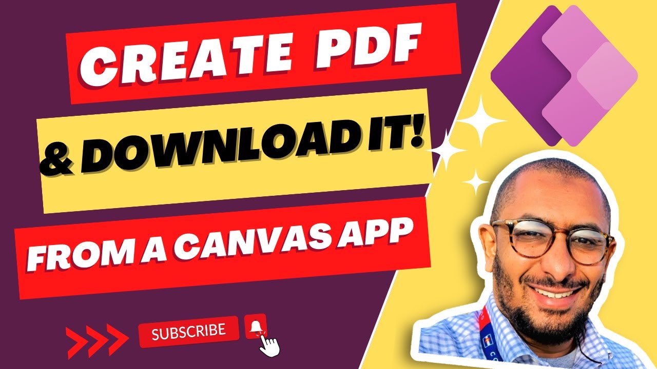 Generate, Open, and Download a PDF from Microsoft Canvas PowerApps