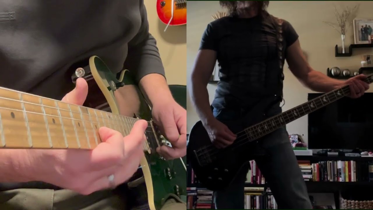 ZZ Top Rough Boy -- guitar/bass collab take 1