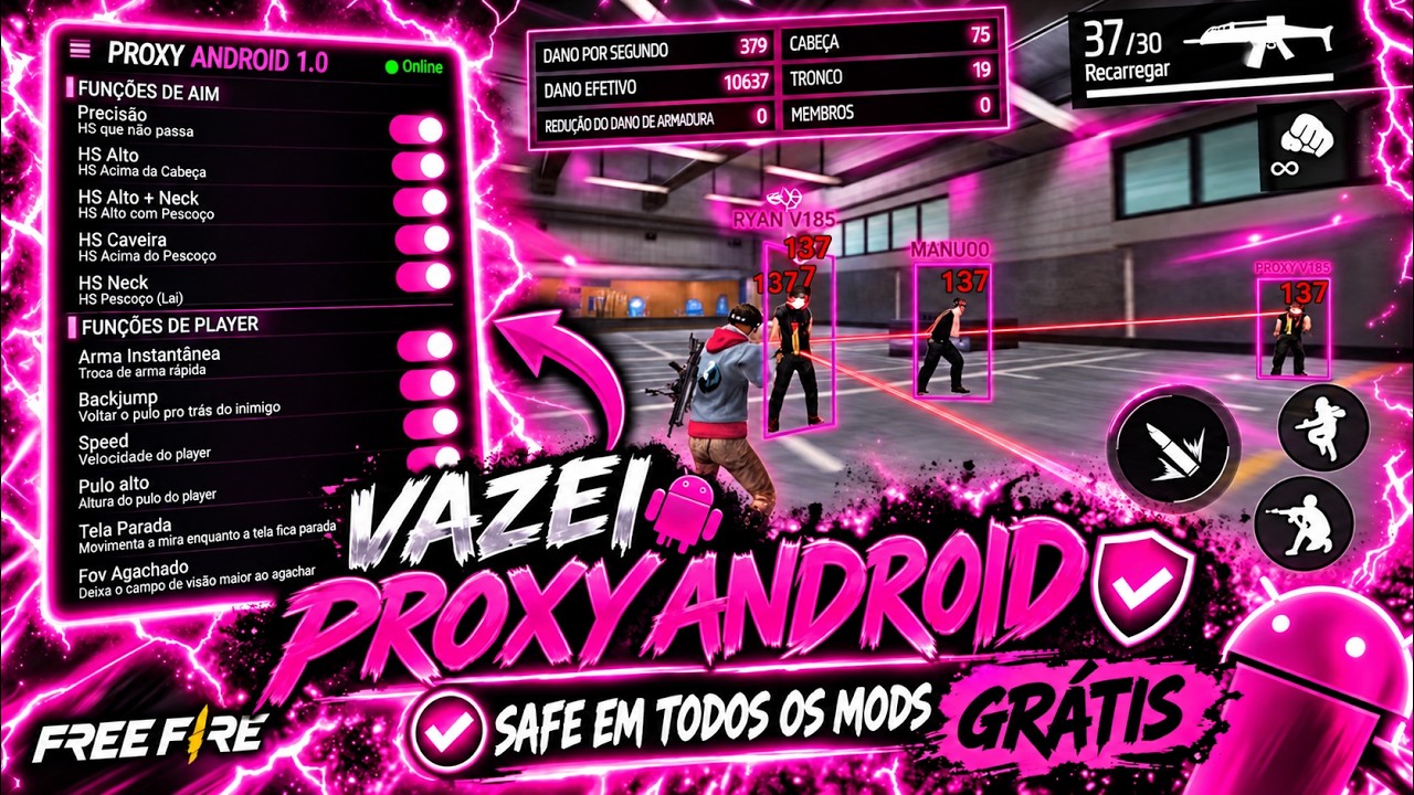 VAZEI!! PROXY VIP 100% GR&Aacute;TIS 🤯 ANDROID 100% ANT BAN & ANT BLACKLIST LINK ATUALIZADO 2026
